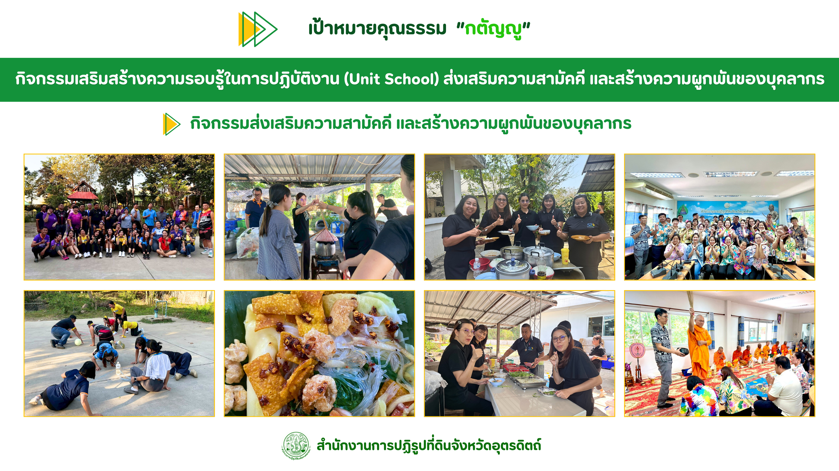 title - ผลสำเร็จการดำเนินงานการประเมินองค์กรคุณธรรม ปีงบประมาณ พ.ศ. 2569 ส.ป.ก.อุตรดิตถ์